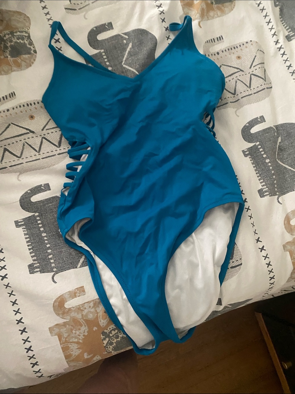 PINK Victoria's Secret White One-Piece